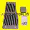 000290-3 0002903 Aftermarket Mercedes Carbon Foot Rest Pad Set W208 W140 W210 W211 New