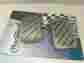 06-5905s Maxspeed Universal Pedal Cover Silver Automatic 2pcs Set