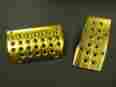 06-669a Maxspeed Universal Pedal Cover Automatic 2pcs Set Gold Color