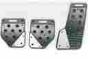 06-901 Maxspeed Universal Pedal Cover Black Carbon Look Manual 3pcs Set