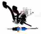 112bb Cnc Chuck Neal Corp Black Pedals For Cable Blue Dune Buggy Vw Baja Bug Air Cooled