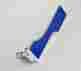 1150-57114 Fast Fab Billet Cruizer Pedal Blue Dune Buggy Vw Baja Bug
