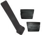 12213-p Ricks Corvette Gas Pedal Plus Clutch Power Brake Pad Set