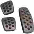13301696 Oem Cruze Regal Verano Brushed Aluminum Pedal Covers W Manual Trans