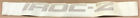 14084293 Original Gm New Nos Camaro Iroc Door Decal Gold