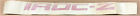14084294 Original Gm New Nos Camaro Iroc Door Decal Red