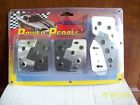 151401 Alpena Universal Manual Car Pedal Covers Carbon Fiber