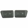 1562 Scott Drake Brake Clutch Pedal Pad Set Ford Mustang Marked