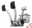 16-2531 Ghia Buggy Assembly Pedal Dune Polished Bug Thing Baja Vw Empi Roller