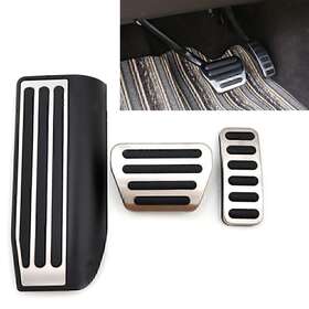 22shopde 420013221566 Car Foot Gas Brake Pedals Cover Kit Fit For Range Rover Sport Discovery 5