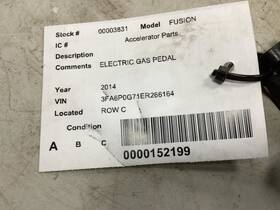 234.fd1k14 Fusion 2014 Accelerator Parts 314177