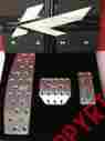 2963 Project Kahn New Range Rover Sport Pedal Set Brushed Aluminum