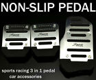 2pcs Manual Car Prices Sliver Truck Pedal Pad -slip Cover Aluminum Universal Sports