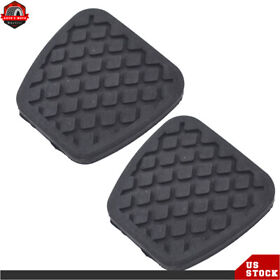 Ber144690 2x Brake Clutch Pedal Pad For 1986-95 Acura Legend 2.5l 2.7l 1988-2000 Civic