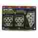 Spt-6512 3-piece 6512 Spectre Performance Black Grey Pedal Pads Import Car Truck Manual Trans Easy Install