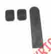 98-1068-0 3-piece Empi Stock Pedal Pad Kit Dune Buggy Vw Baja Bug