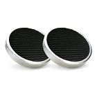 Ascpedac004p 319833 American Shifter Company Round Billet Brake And Clutch Pedals Muscle