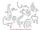 34117846700 Genuine Bmw For Disc Brake Caliper Bracket Front