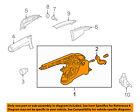 420711305a Audi Oem Brake Lever
