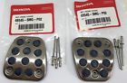 46545-smg-p02 Honda Oem Sport Metal Brake Clutch Pedal Pad Cover For