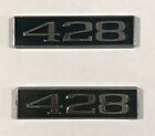 5097 Custom Engine Emblems Mustang Hood Scoop Pair Stick On Free