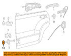68202110aa Fiat Oem Lock Strap Seal