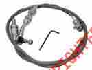 7208 The Speed Shop 24 Stainles Braided Throttle Cable Holley Edelbrock Rat Rod Hot Custom V8