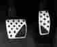 82214269 New 2015 Jeep Renegade Pedal Pad Kit Mopar Oem Stainless Steel