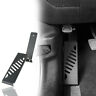8414738787126 Unbranded Black Steel Left Foot Rest Dead Pedal