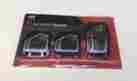 Jm-8513b 8513b Ysa 3pc Set Black Brake Gas Clutch Racing Pedal Pads Manual Transmiss Pdl 84623 85131