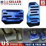 882435901448 Unbranded Universal Blue Automatic Gas Brake Foot Pedal