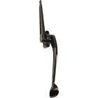 91655009 Speedway Motors Aluminum Spoon Pedal Black