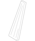 997-551-986-00 Porsche Genuine Cayman Foot