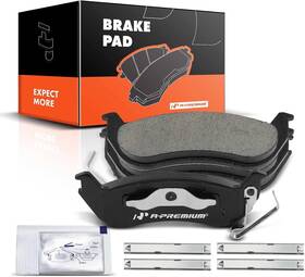 Apbpd143 A-premium Rear Ceramic Disc Brake Pads Set Compatible With Select Ford