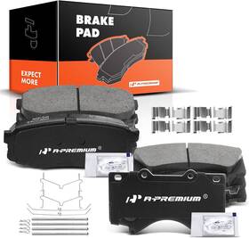Apbpd168 A-premium Front And Rear Ceramic Disc Brake Pads Set Compatible With Select