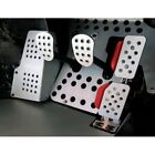 A12.2p2111slv.blk Rennline Porsche Aluminum Pedal Set