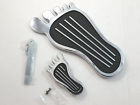 A82201 Unbranded Classic Chrome Barefoot Gas Pedal Dimmer Cover Hot Rod