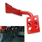 Ab-120 Bentolin Jeep Wrangler Red Metal Dead Pedal Left Side Foot
