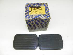 Accurate 5357 3019 Brake Clutch Pedal Pads 1949-1951 Mercury Lincoln Nors