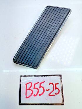 Fm-ea010 Acp Accelerator Gas Pedal Pad With Chrome Trim For 1964-1968 Ford Mustang B55-25