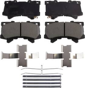 Ad-2442 Advics Ad2442 Oem Ultra-premium Ceramic Disc Brake Pad Set - Compatible With