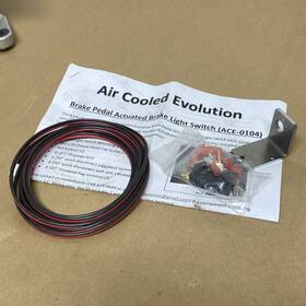 Ace-0104 Air Cooled Evo. Pedal-activated Brake Light Switch