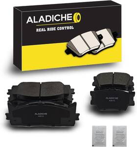 Ald-022 Aladiche 8pcs Front Rear Ceramic Disc Brake Pads Set Compatible With 2013-2018 Lexus