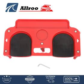 Alu5241492 Allroo Universal Rolling Knee Creeper/pads With Tool Tray Holder And 5 Swivel Castors
