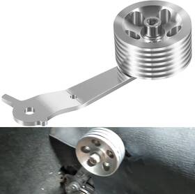 Va2045001 Anvalee 8511 Billet Aluminum Roller Gas Pedal For 1949-1977 Stock Vw Type 1 Bug And Ghia