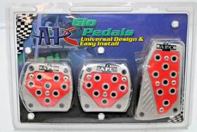 10.5856 Apc Glo Pedals Red Luminescent Glowing Sport For Manual Transmission