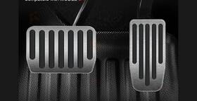 Tslm3y Apljzhzq For Tesla Model Y/3 2017-2023 Performance Foot Pedals Pads Cover Accessories