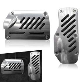 Arw5515 Arwrilt 2 Pcs Car Foot Pedal Pads Brake And Accelerator Black