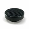 Ascpedcc002bks Johnny Law Motors Floor Mount Round Black Billet Pedal Pad