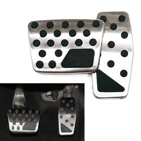 Astore 550732214133 Steel Car Brake Gas Pedals Cover For Jeep Renegade Compass Fiat 500x